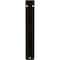 Ekena Millwork Diane Wrought Iron Bracket, (Single center brace), Antiqued Brass 1 1/2"W x 5 1/2"D x 8"H BKTM01X05X08SDIABS - alternate 3